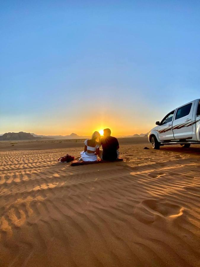 Ferienwohnung Abdullah Luxury Camp Wadi Rum Exterior foto