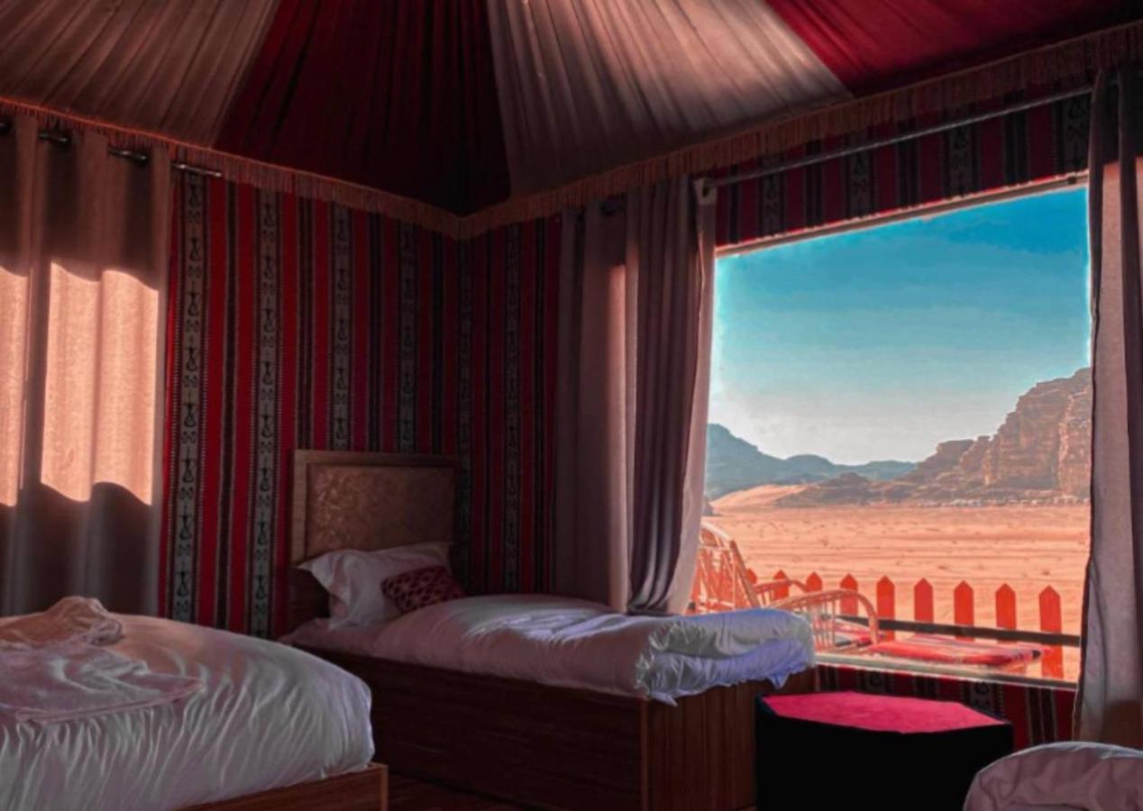 Ferienwohnung Abdullah Luxury Camp Wadi Rum Exterior foto