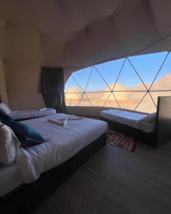 Ferienwohnung Abdullah Luxury Camp Wadi Rum Exterior foto