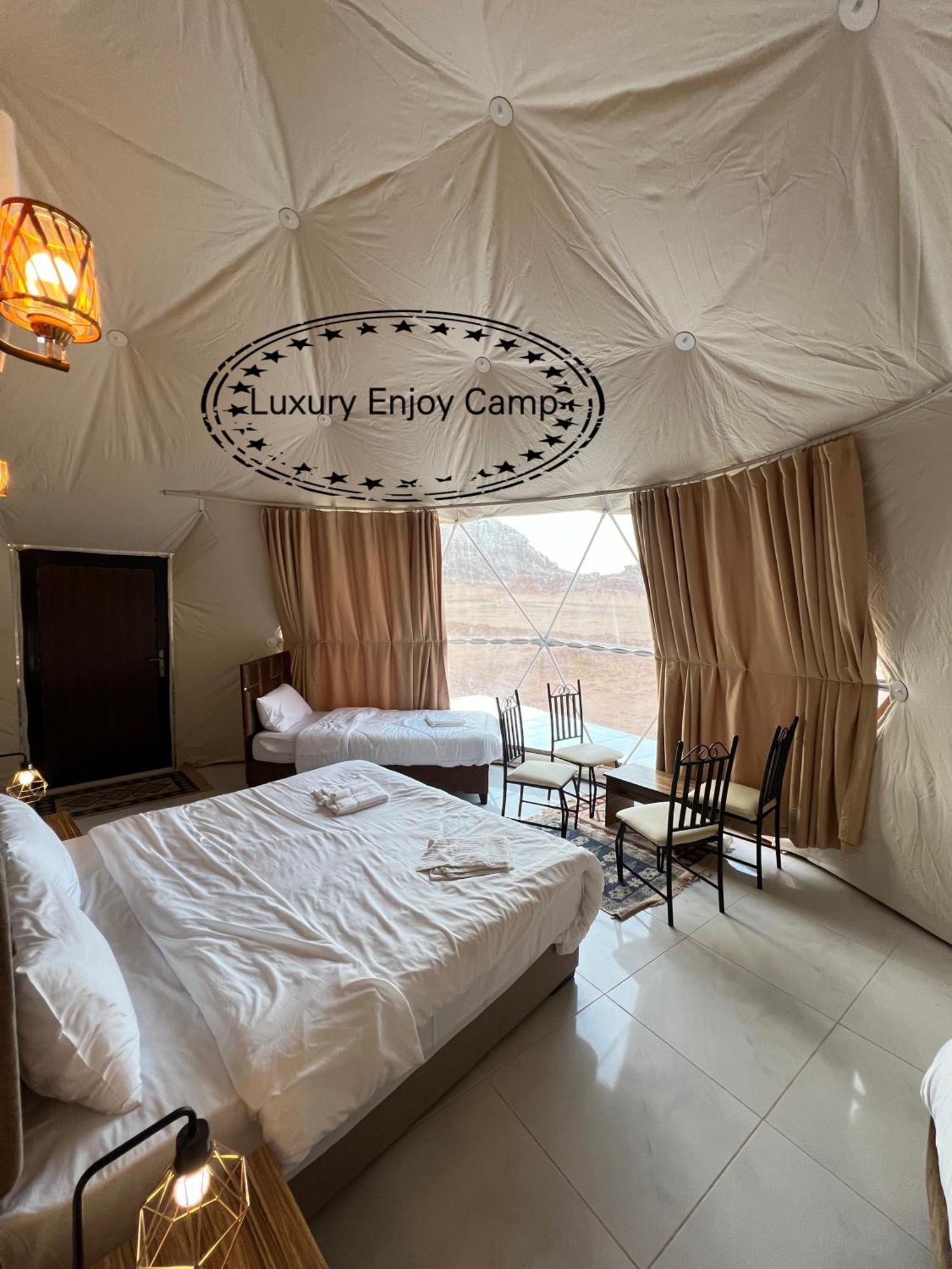 Ferienwohnung Abdullah Luxury Camp Wadi Rum Exterior foto