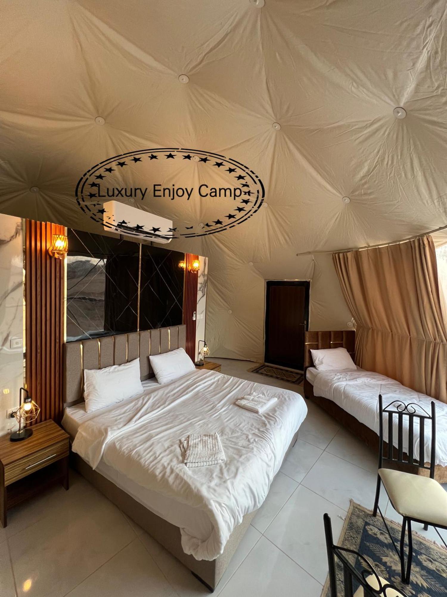 Ferienwohnung Abdullah Luxury Camp Wadi Rum Exterior foto