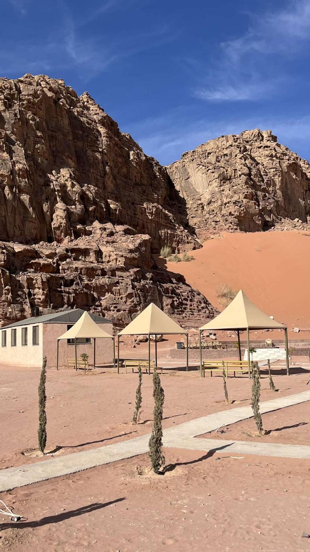 Ferienwohnung Abdullah Luxury Camp Wadi Rum Exterior foto