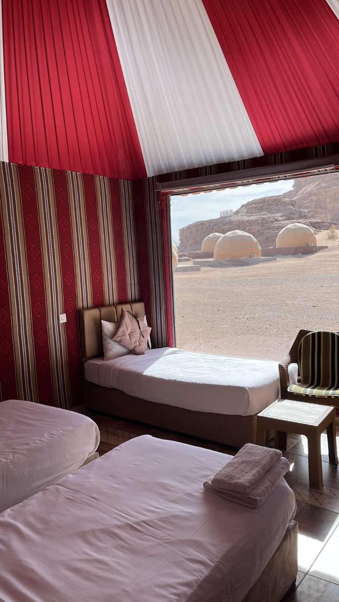 Ferienwohnung Abdullah Luxury Camp Wadi Rum Exterior foto