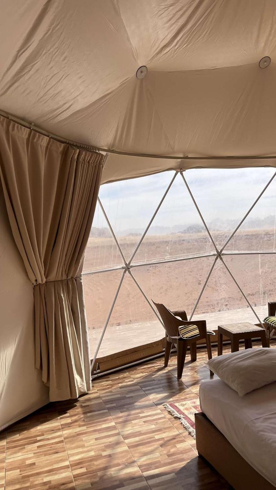 Ferienwohnung Abdullah Luxury Camp Wadi Rum Exterior foto