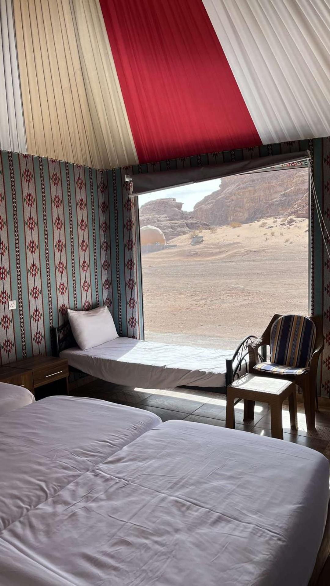 Ferienwohnung Abdullah Luxury Camp Wadi Rum Exterior foto