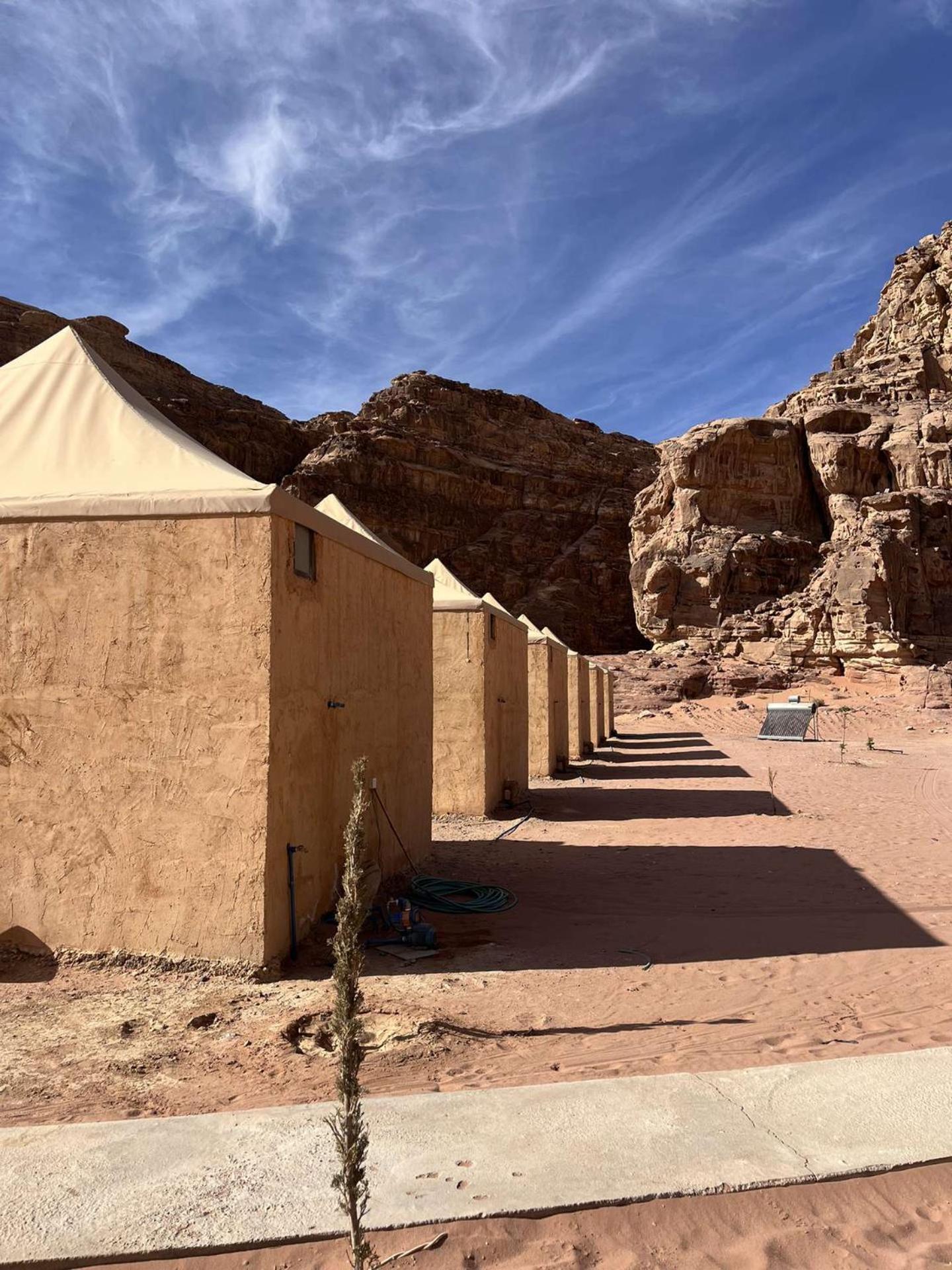 Ferienwohnung Abdullah Luxury Camp Wadi Rum Exterior foto
