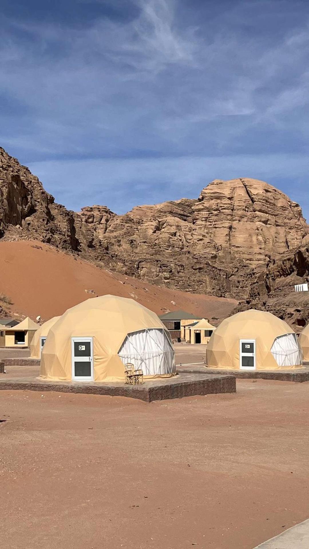 Ferienwohnung Abdullah Luxury Camp Wadi Rum Exterior foto